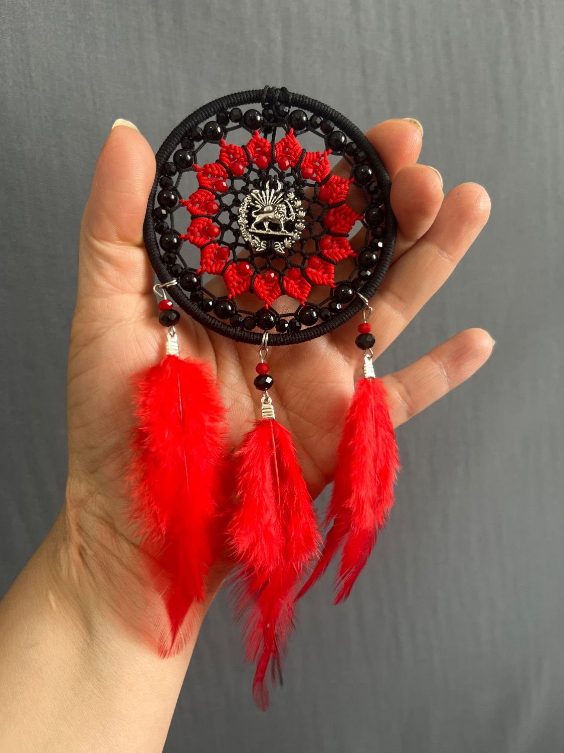 آویز ماشین - خرید دریم کچر لوکس و دست‌ساخته | Dreamcatcher Golmaryam